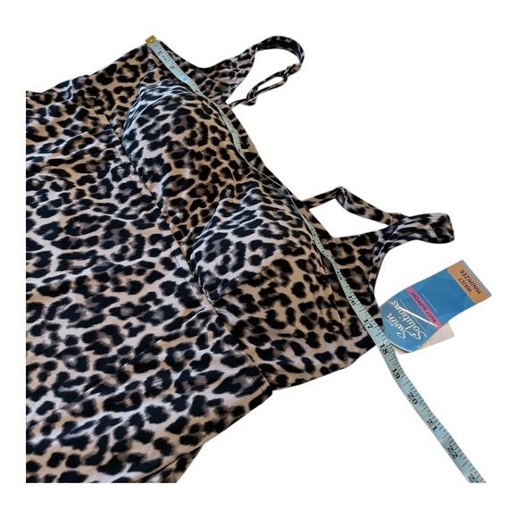 Swim Solutions Bust Support Waist
Minimizer Bra Sized Swim One Piece NEW Size 16 - Picture 11 of 15